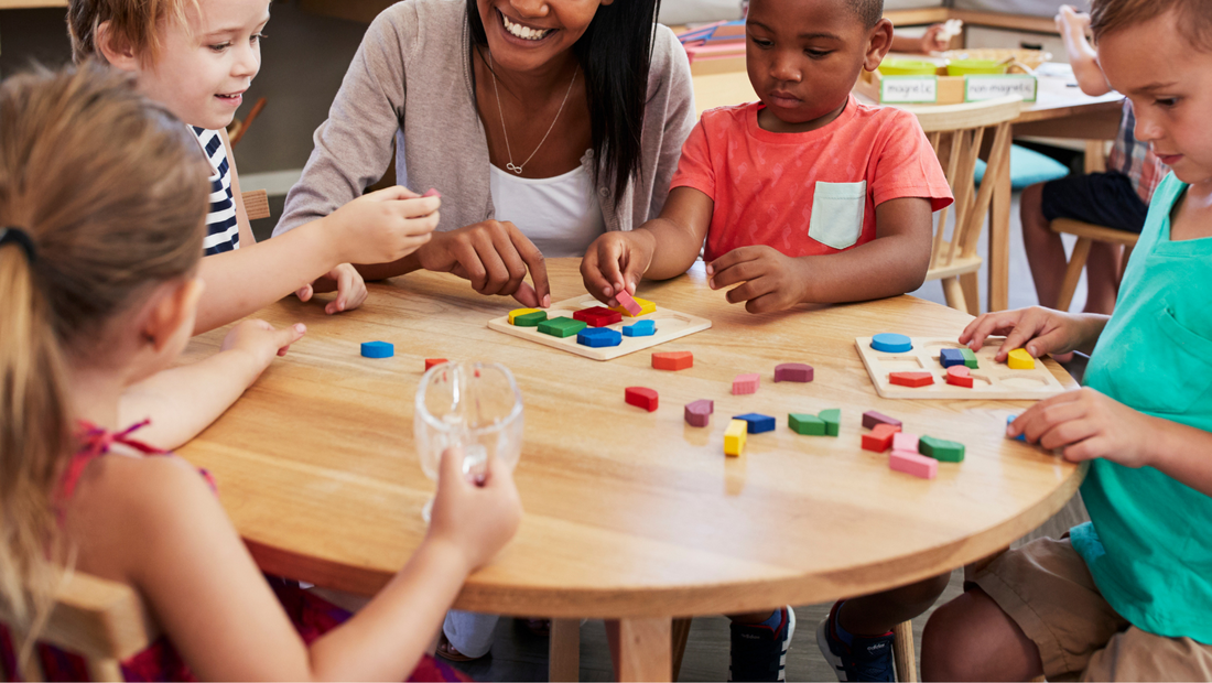 Jouets Montessori à l'École