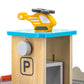 Parking et station-service