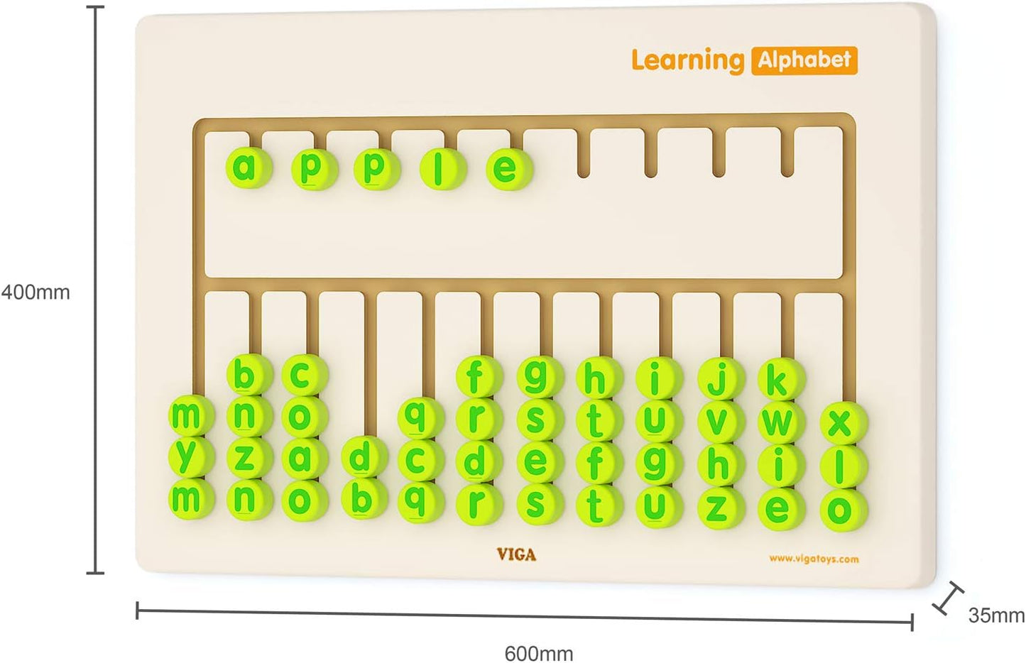 Jouet mural - Apprendre l'alphabet