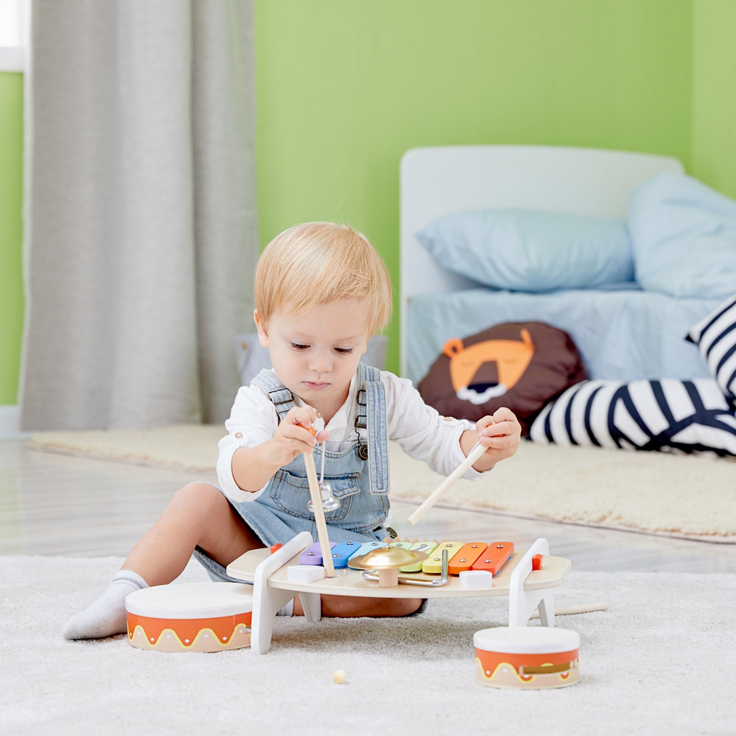 Table de Musique en Bois pour Enfants