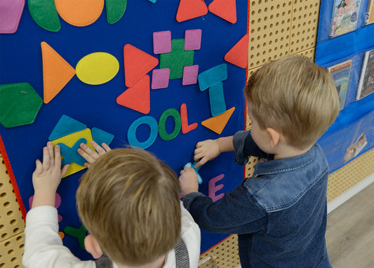 Alphabets majuscules en velcro - 26 pièces