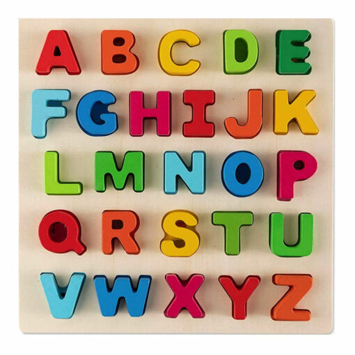 Alphabets majuscules en velcro - 26 pièces